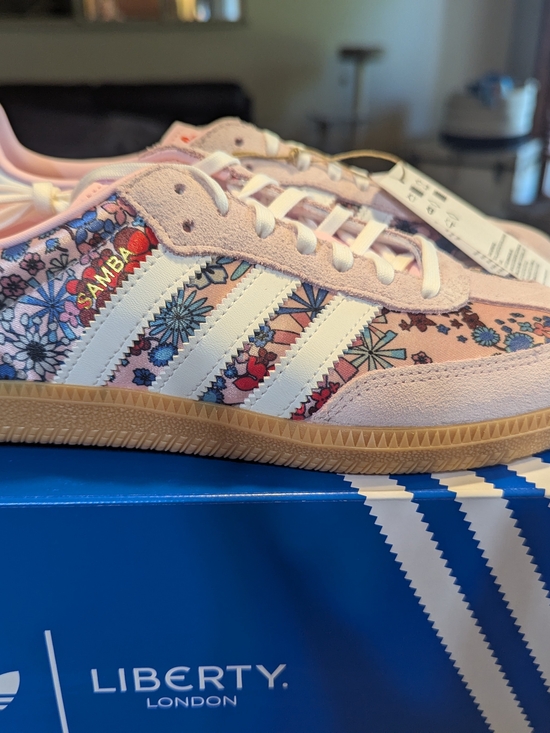 adidas Shoes - adidas Samba Pink Floral Liberty Collaboration Sneakers 7 Women